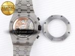 Audemars Piguet ROYAL OAK OFFSHORE 42MM SS APF 1:1 En İyi Versiyon Gri Kadran Paslanmaz Çelik Bilezik A4404 - Görsel 19