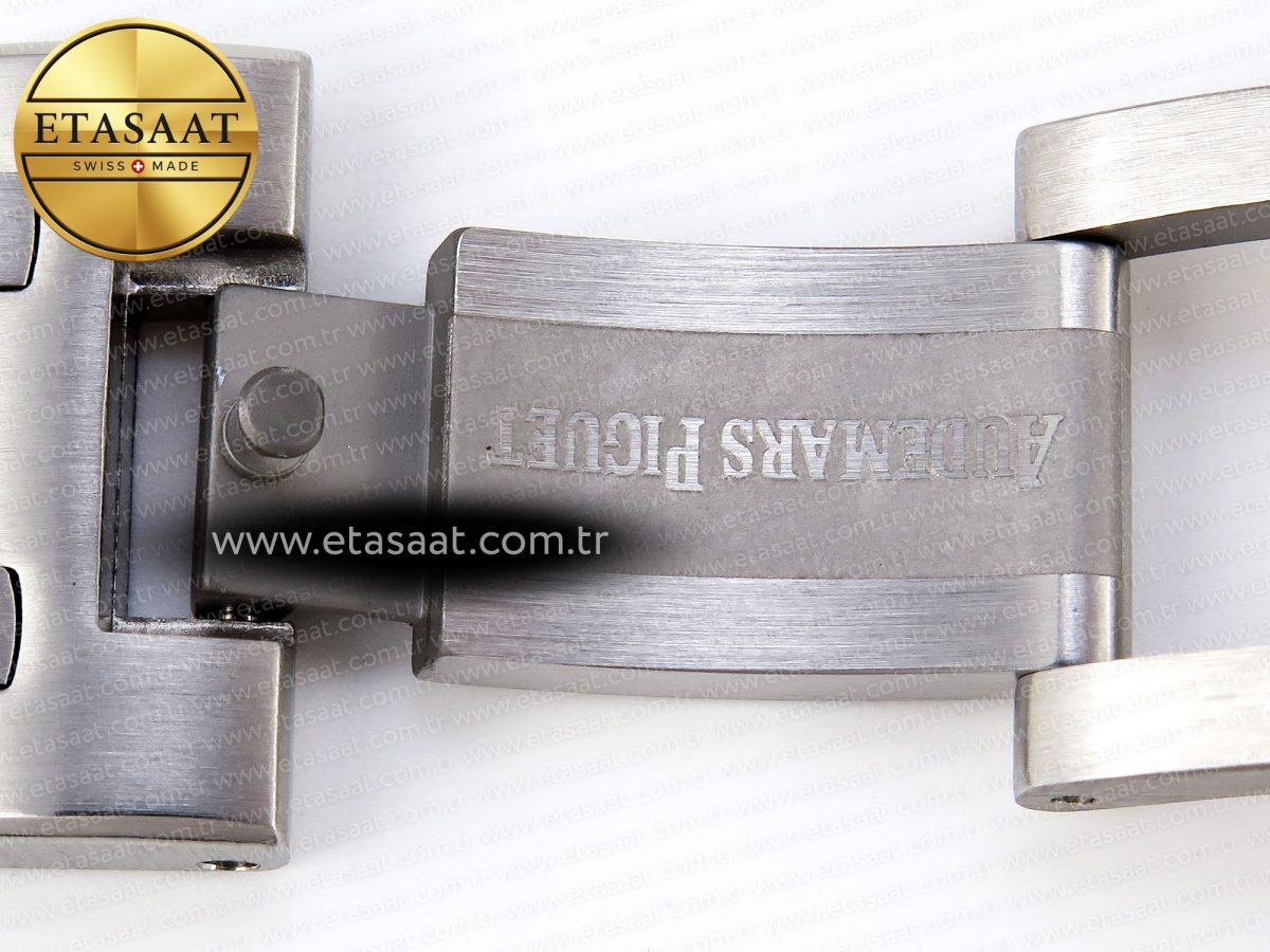Audemars Piguet ROYAL OAK OFFSHORE 42MM SS APF 1:1 En İyi Versiyon Gri Kadran Paslanmaz Çelik Bilezik A4404 - Görsel 28