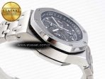 Audemars Piguet ROYAL OAK OFFSHORE 42MM SS APF 1:1 En İyi Versiyon Gri Kadran Paslanmaz Çelik Bilezik A4404 - Görsel 9