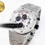 Audemars Piguet WHITE/BLACK DIAL ON SS A7750