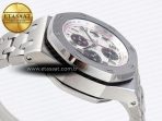 Audemars Piguet WHITE/BLACK DIAL ON SS A7750 - Görsel 9