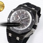 royal oak offshore 44mm black ceramic apf 11 best edition gray dial on black rubber strap a31261