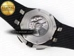 royal oak offshore 44mm black ceramic apf 11 best edition gray dial on black rubber strap a312617