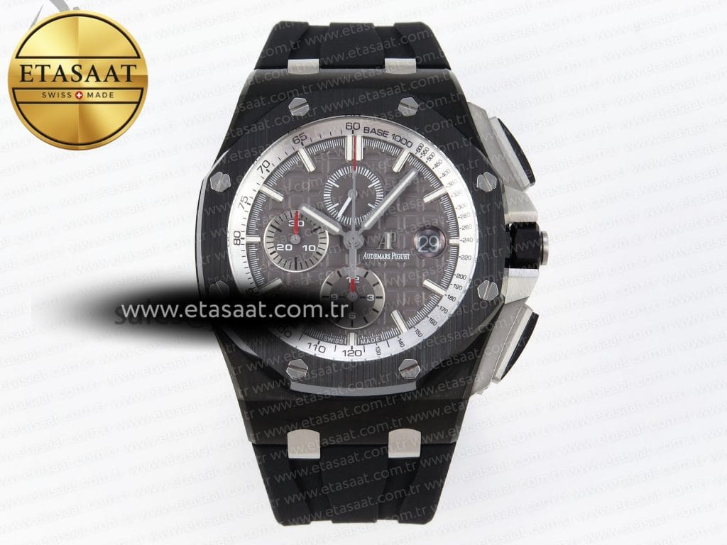 Audemars Piguet Royal Oak Offshore 44MM Siyah Eta Saat - Görsel 3 - 1:1 Süper Klon Saat