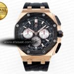 Audemars Piguet Royal Oak Offshore 44MM RG A4401 Eta Saat - Görsel 3 - 1:1 Süper Klon Saat