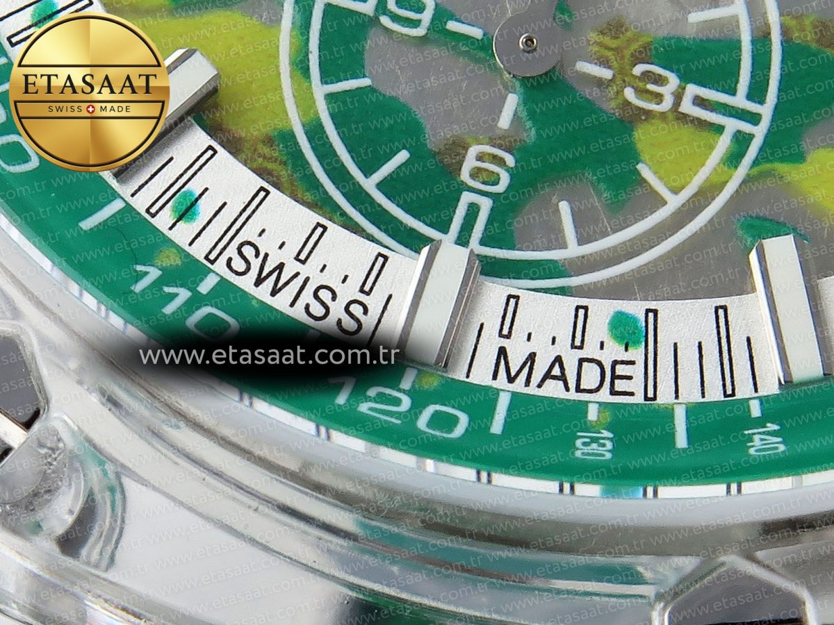 Audemars Piguet Royal Oak OFFSHORE 44MM Transparent Green - Görsel 19