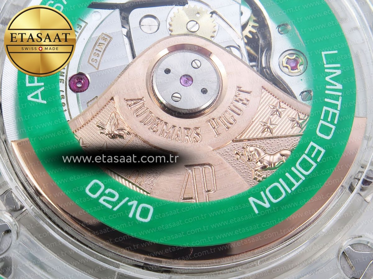 Audemars Piguet Royal Oak OFFSHORE 44MM Transparent Green - Görsel 21