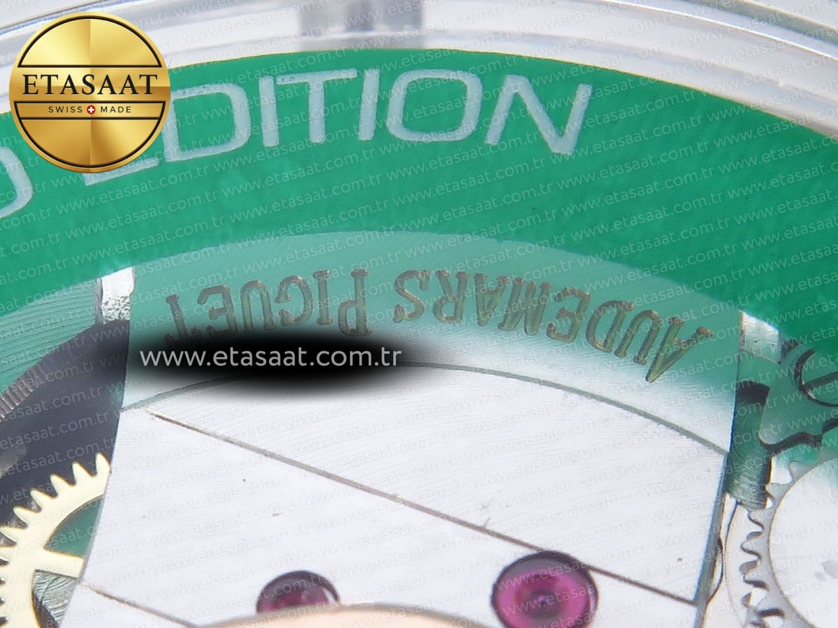 Audemars Piguet Royal Oak OFFSHORE 44MM Transparent Green - Görsel 22