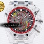 Audemars Piguet Royal Oak Offshore Kırmızı A3126 Eta Saat - Görsel 3 - 1:1 Süper Klon Saat