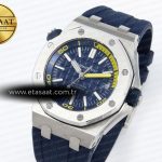 Audemars Piguet Diver 15710 Blue Dial on Blue SA3120