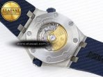 Audemars Piguet Diver 15710 Blue Dial on Blue SA3120 - Görsel 17