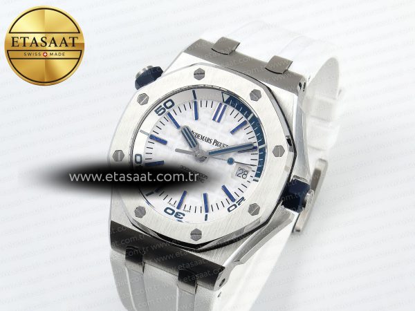 Audemars Piguet Diver 15710 White Dial on White SA3120