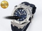 Audemars Piguet ROYAL OAK OFFSHORE BLUE DIAL ON BLUE SA4308 - Görsel 2