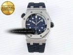 Audemars Piguet ROYAL OAK OFFSHORE BLUE DIAL ON BLUE SA4308 - Görsel 3