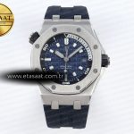 Audemars Piguet Royal Oak Offshore Mavi Kadran SA4308 Eta Saat - Görsel 3 - 1:1 Süper Klon Saat