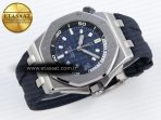 Audemars Piguet ROYAL OAK OFFSHORE BLUE DIAL ON BLUE SA4308 - Görsel 6
