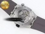 royal oak offshore diver 15720 apsf 11 best edition gray dial on gray rubber strap sa430817