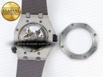Audemars Piguet ROYAL OAK OFFSHORE DIVER 15720 GRAY DIAL ON GRAY SA4308 - Görsel 18