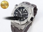 Audemars Piguet ROYAL OAK OFFSHORE DIVER 15720 GRAY DIAL ON GRAY SA4308 - Görsel 2