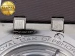 royal oak offshore diver 15720 apsf 11 best edition gray dial on gray rubber strap sa430826