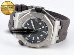 Audemars Piguet ROYAL OAK OFFSHORE DIVER 15720 GRAY DIAL ON GRAY SA4308 - Görsel 7