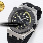 Audemars Piguet ROYAL OAK OFFSHORE DIVER 15720 BLACK DIAL ON BLACK SA4308