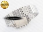 Cartier Santos de Cartier 40mm SS 2018 BVF 1:1 Best Edition Green Dial on SS SmartLinks Bracelet MIYOTA 9015 V2 - Görsel 15