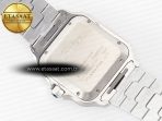 Cartier Santos de Cartier 40mm SS 2018 BVF 1:1 Best Edition Green Dial on SS SmartLinks Bracelet MIYOTA 9015 V2 - Görsel 16