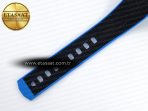 Omega SEAMASTER PLANET OCEAN 6000M BLUE DIAL BLACK BEZEL ON RUBBER A2824 - Görsel 25
