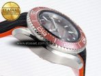 Omega SEAMASTER PLANET OCEAN 6000M GRAY DIAL ORANGE BEZEL ON RUBBER A2824 - Görsel 9