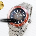 Omega SEAMASTER PLANET OCEAN 6000M GRAY DIAL ORANGE BEZEL ON RUBBER A2824