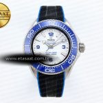 Omega Seamaster Planet Ocean 6000M Beyaz Kadran Mavi A2824 Eta Saat - Görsel 3 - 1:1 Süper Klon Saat