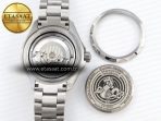 Omega SEAMASTER PLANET OCEAN 6000M WHITE DIAL BLUE BEZEL ON RUBBER A2824 - Görsel 17