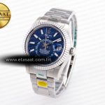 Sky-Dweller 326934 904L SS ZF 1:1 Best Edition Blue Dial on SS Bracelet A2824