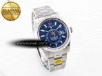 Sky-Dweller 326934 904L SS ZF 1:1 Best Edition Blue Dial on SS Bracelet A2824 - Görsel 4