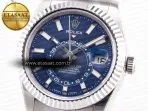 Sky-Dweller 326934 904L SS ZF 1:1 Best Edition Blue Dial on SS Bracelet A2824 - Görsel 6