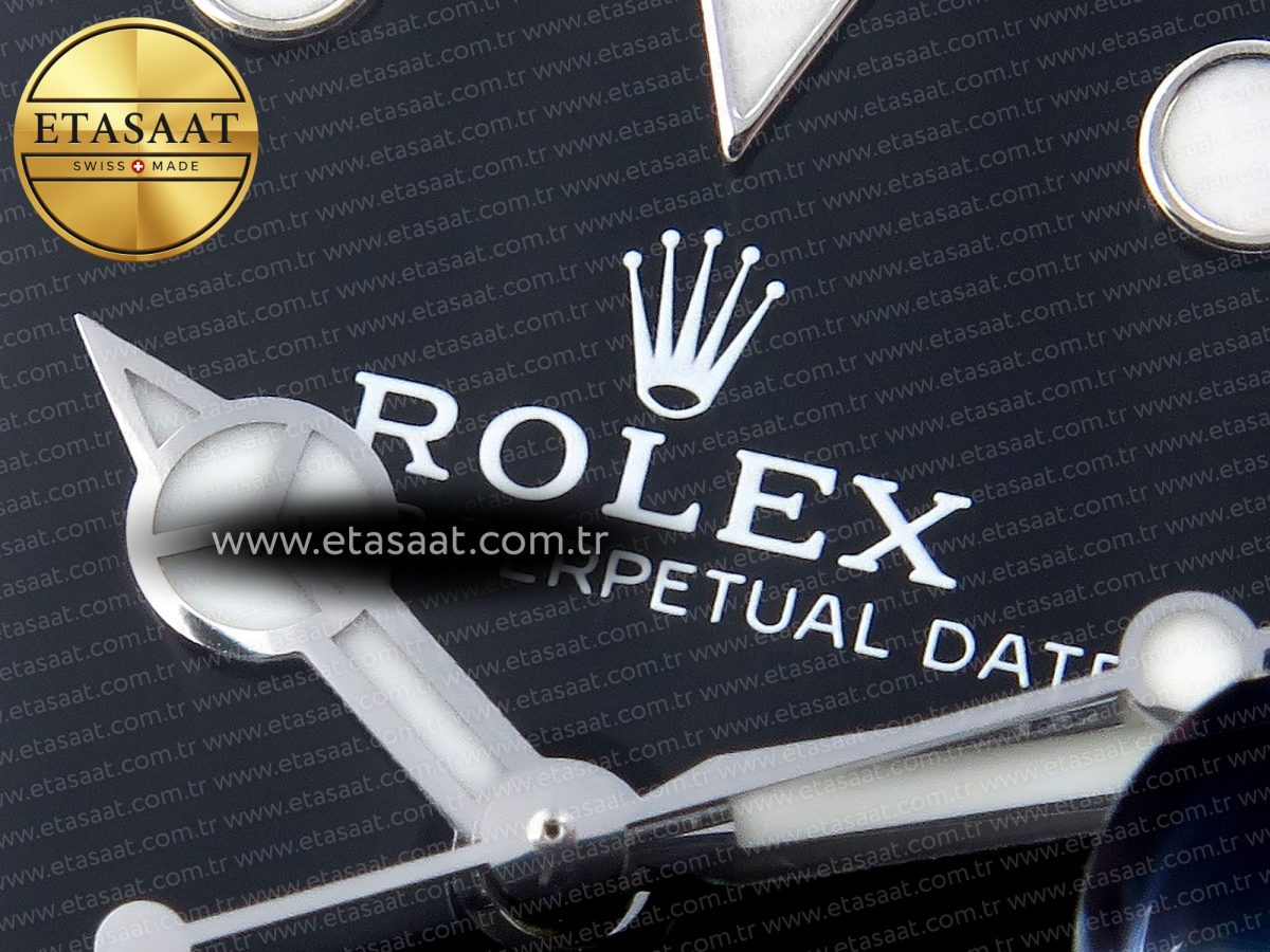 Rolex SUBMARINER 116610 LN BLACK CERAMIC 904L SS CASE AND BRACELET VS3135 - Görsel 10