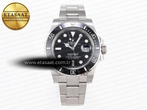 Rolex Submariner 116610 LN Siyah Seramik VS3135 Eta Saat - Görsel 3 - 1:1 Süper Klon Saat
