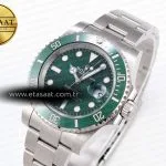 submariner 116610 lv green ceramic csf factory 11 best edition 904l ss case and bracelet vs31351