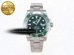 submariner 116610 lv green ceramic csf factory 11 best edition 904l ss case and bracelet vs31353