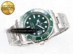submariner 116610 lv green ceramic csf factory 11 best edition 904l ss case and bracelet vs31356
