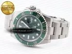 submariner 116610 lv green ceramic csf factory 11 best edition 904l ss case and bracelet vs31357