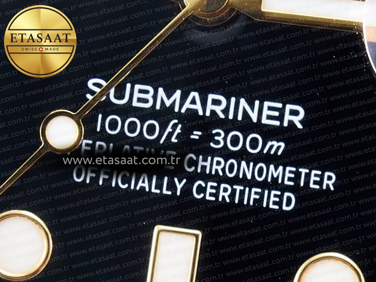Rolex Submariner 11661 Black Ceramic Clean Best Edition 904L SS Case and Bracelet VS3135 - Görsel 12