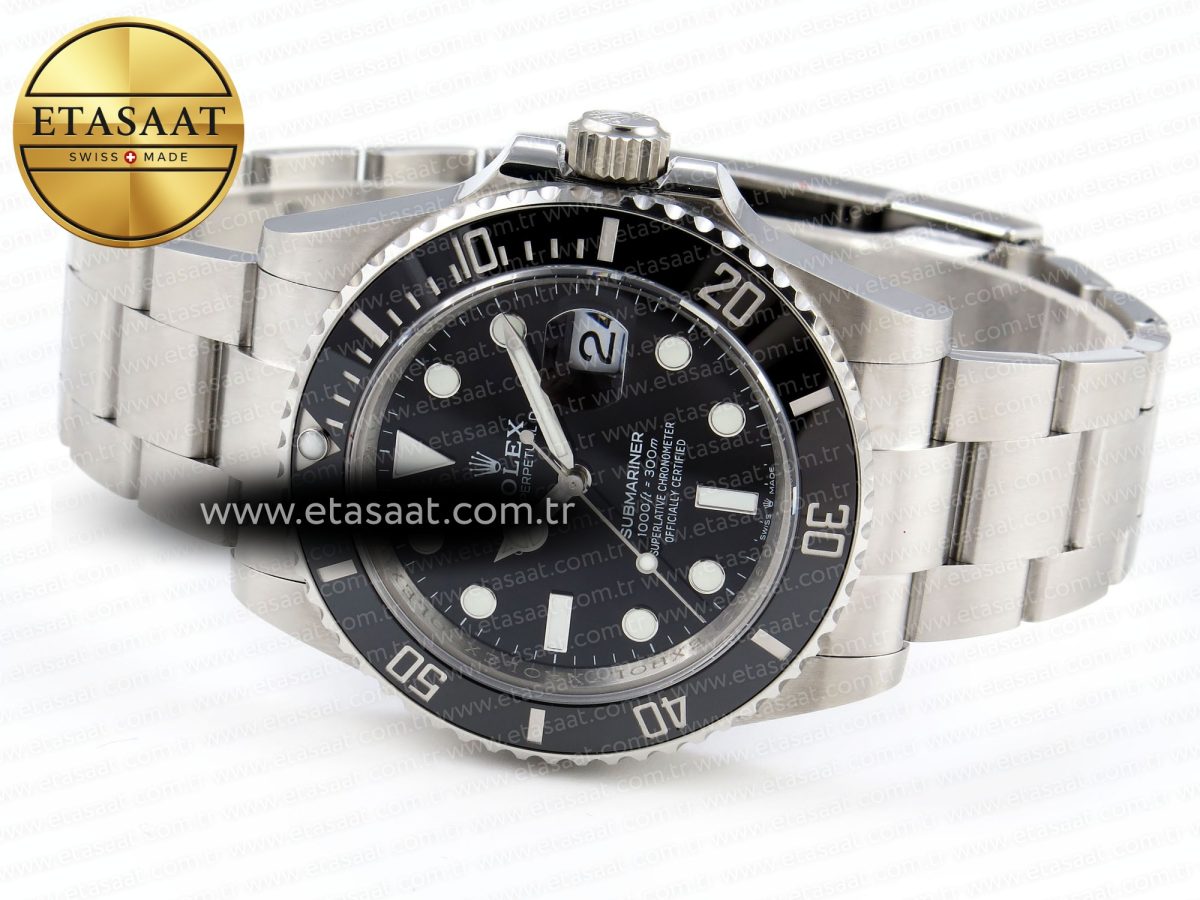 Rolex Submariner 41mm 126610 LN Black Ceramic 904L Steel VR3235 - Görsel 6