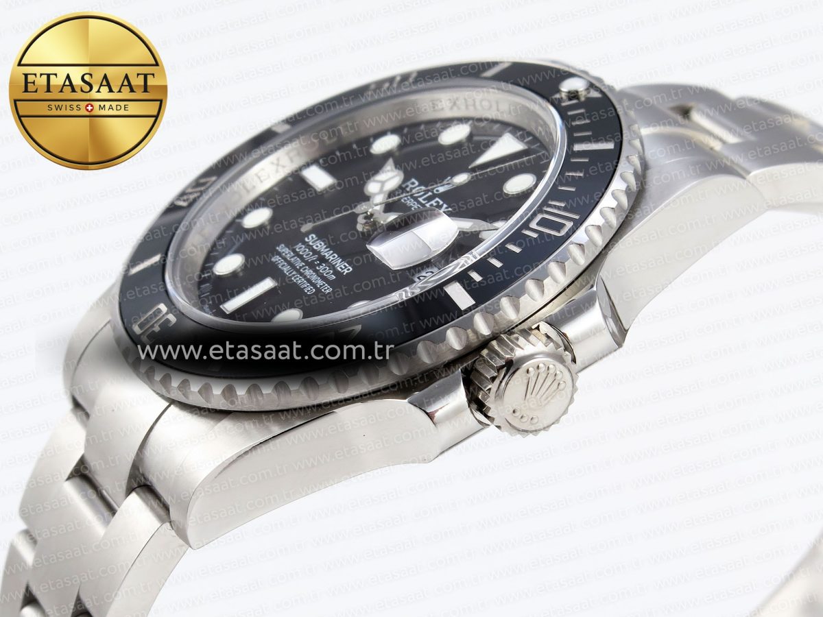 Rolex Submariner 41mm 126610 LN Black Ceramic 904L Steel VR3235 - Görsel 8