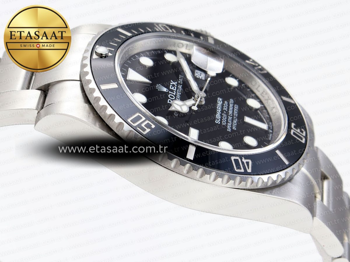 Rolex Submariner 41mm 126610 LN Black Ceramic 904L Steel VR3235 - Görsel 9