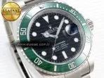 submariner 41mm 126610 lv green ceramic 904l steel csf 11 best edition vr32355