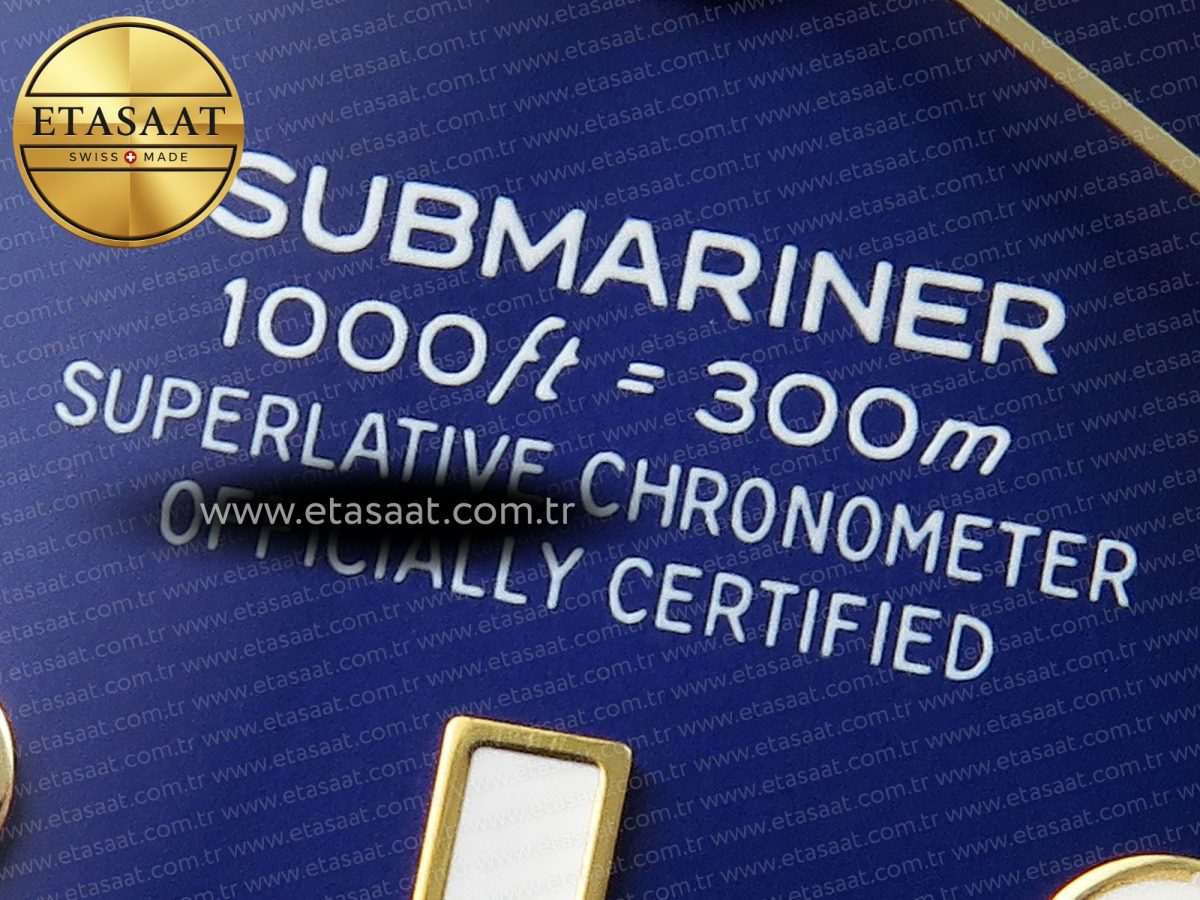 Rolex Submariner 41mm 126613 SS/YG Blue Ceramic VR3235 - Görsel 12