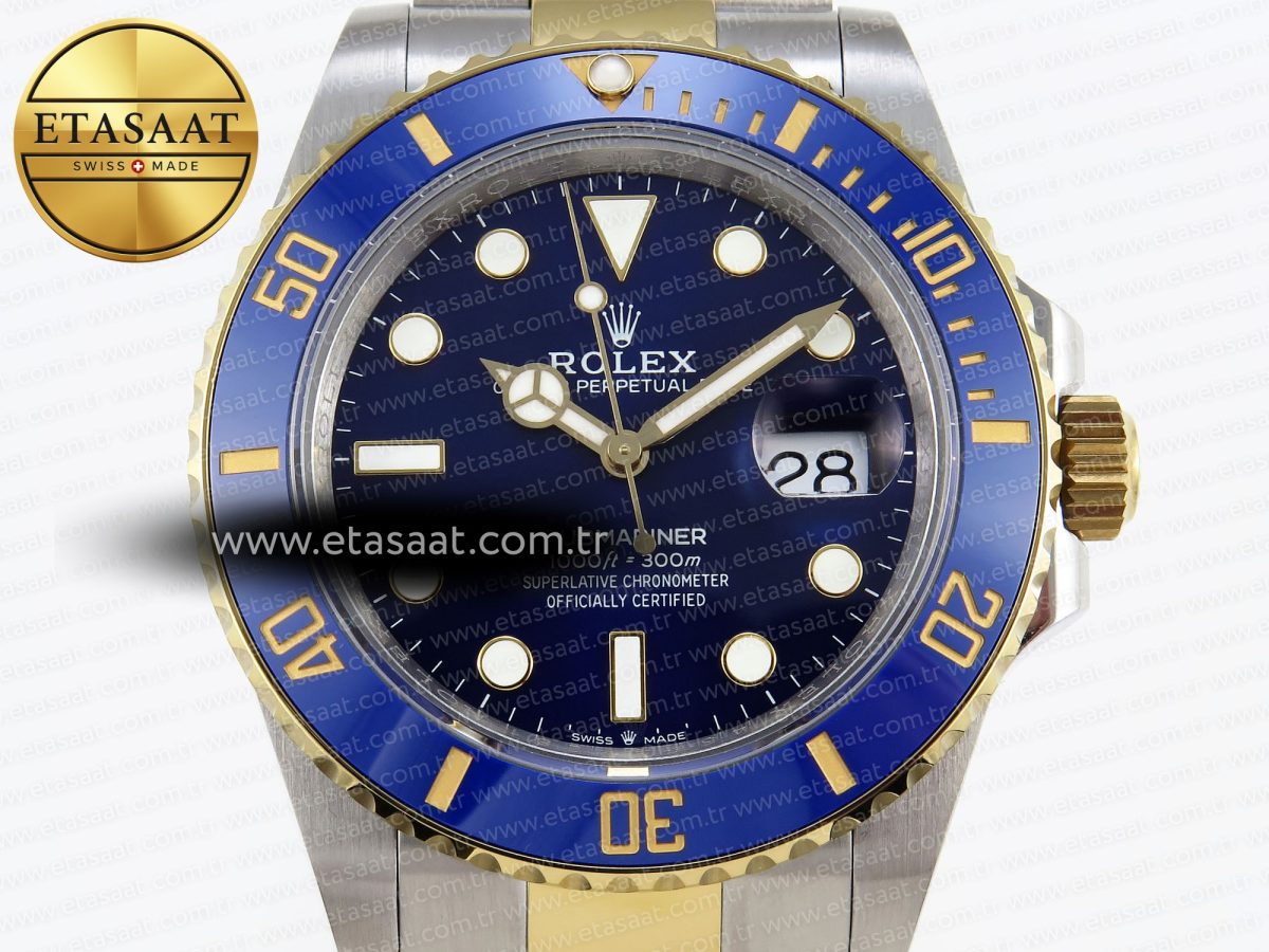 Rolex Submariner 41mm 126613 SS/YG Blue Ceramic VR3235 - Görsel 4
