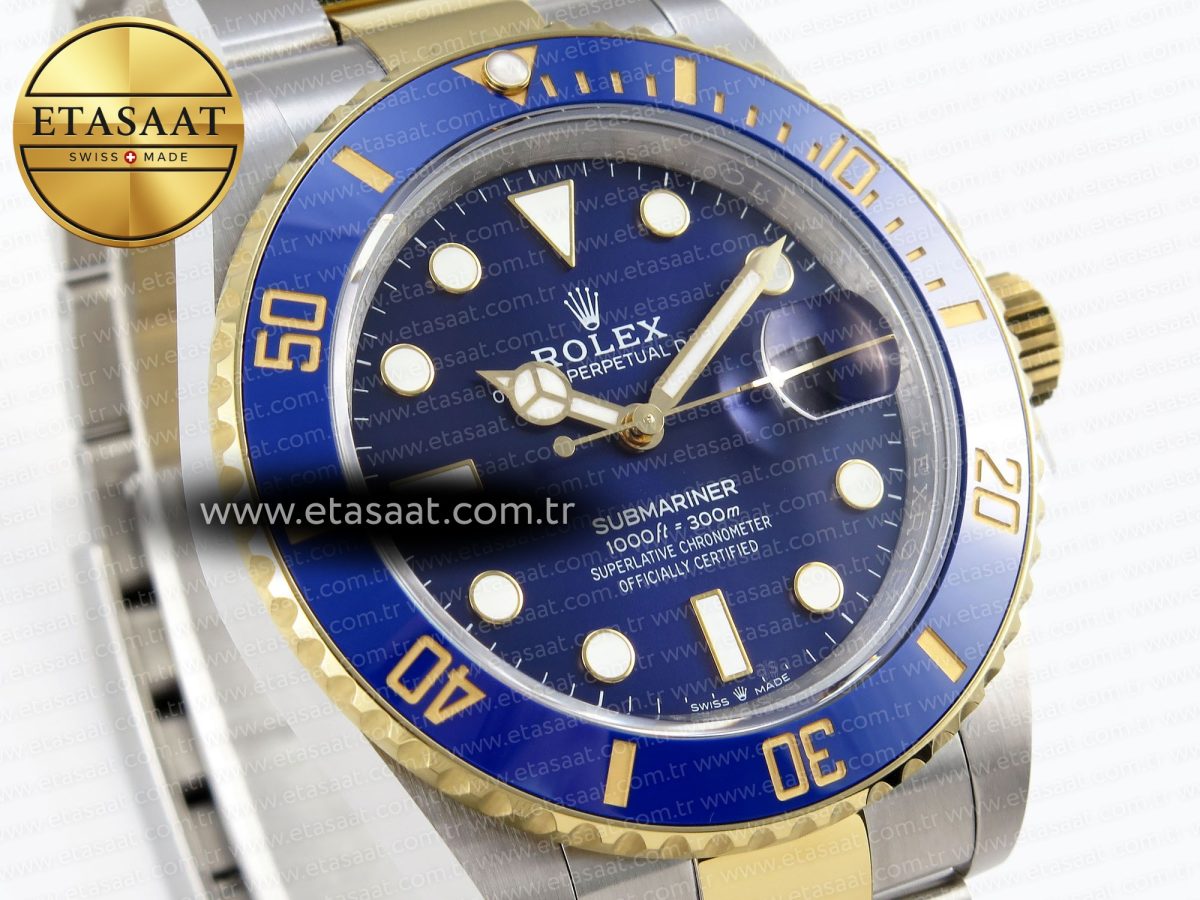 Rolex Submariner 41mm 126613 SS/YG Blue Ceramic VR3235 - Görsel 5